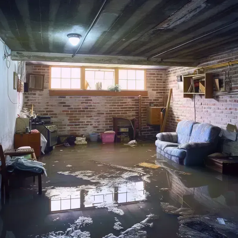 Flooded Basement Cleanup in Woodville, TX